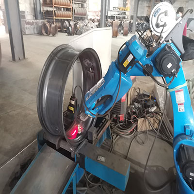 創(chuàng)想智控JXB 200汽車配件氣保焊搭接焊縫應用